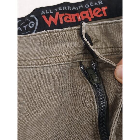 Wrangler All Terrain Gear ATG Work Pants Classic Canvas Mens 36 X 30 - Picture 8 of 16
